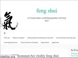 Sites similar to vitality-feng-shui.com