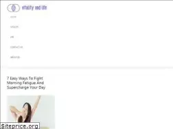 Sites similar to vitalityandlife.com