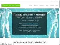 Sites similar to vitalitybodywork.net