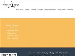 Sites similar to vitalityyogabendigo.com.au