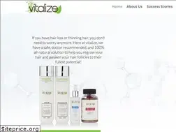 Sites similar to vitalizehair.com