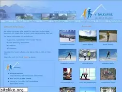 Sites similar to vitalkurse.de