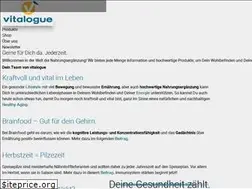 Sites similar to vitalogue.com