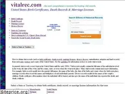 Sites similar to vitalrec.com