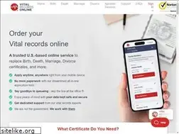 Sites similar to vitalrecordsonline.net