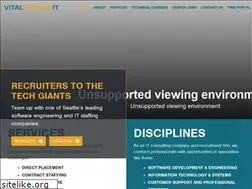 Sites similar to vitalsourcestaffing.com