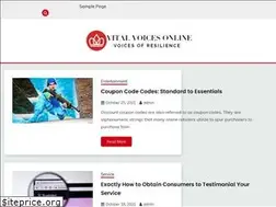 Sites similar to vitalvoicesonline.org