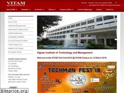 Sites similar to vitam.edu.in