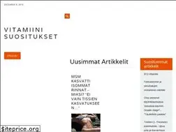 Sites similar to vitamiinisuositukset.com