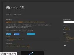 Sites similar to vitamin-csharp.blogspot.com