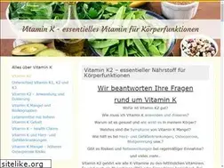 Sites similar to vitamin-k-wissen.net