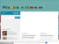 Sites similar to vitaminasealimentos.com
