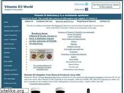 Sites similar to vitamind3world.com