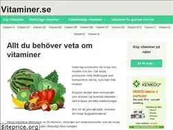 Sites similar to vitaminer.se