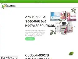 Sites similar to vitamini.ge
