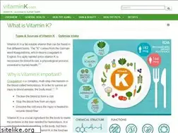 Sites similar to vitamink.com