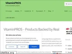 Sites similar to vitaminpros.com