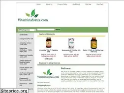 Sites similar to vitaminsforus.com