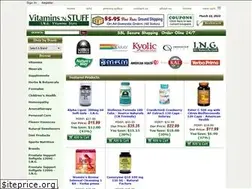 Sites similar to vitaminsnstuff.com