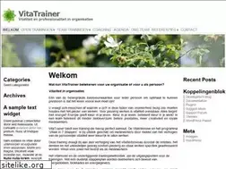 Sites similar to vitatrainer.nl