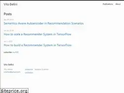 Sites similar to vitobellini.com