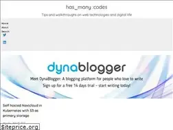 Sites similar to vitobotta.com
