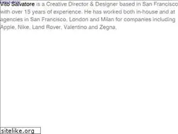 Sites similar to vitosalvatore.com