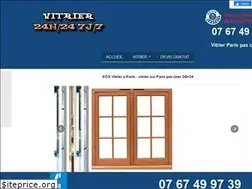 Sites similar to vitrier-paris-urgent.com