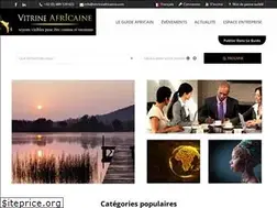 Sites similar to vitrineafricaine.be