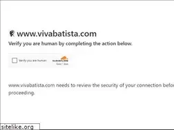 Sites similar to vivabatista.com