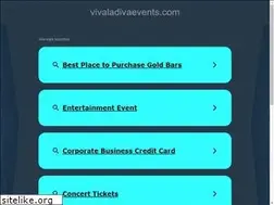Sites similar to vivaladivaevents.com