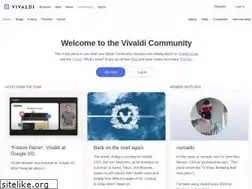 Sites similar to vivaldi.net