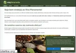Sites similar to vivaplenamente.com