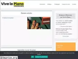 Sites similar to vive-le-piano.com