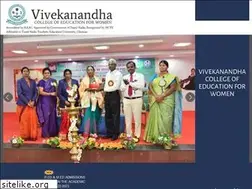 Sites similar to vivekanandhacollegeofeducation.org