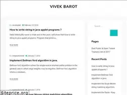 Sites similar to vivekbarot.com