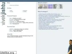 Sites similar to vivekjishtu.com