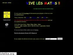 Sites similar to vivelesmaths.fr