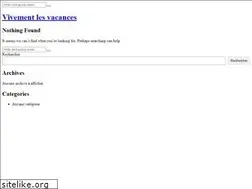 Sites similar to vivement-les-vacances.com