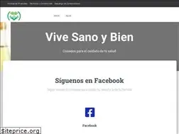 Sites similar to vivesanoybien.com