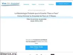 Sites similar to vivesinansiedad.com
