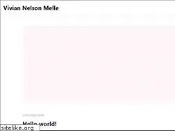 Sites similar to viviannelsonmelle.com