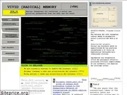 Sites similar to vividradicalmemory.org