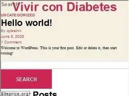Sites similar to vivircondiabetes.net
