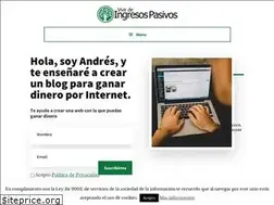 Sites similar to vivirdeingresospasivos.net