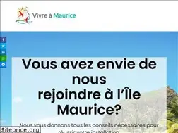 Sites similar to vivre-a-maurice.com