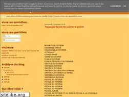 Sites similar to vivre-au-quotidien.blogspot.com