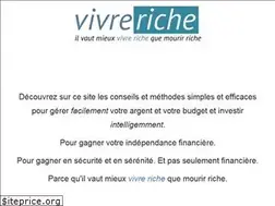 Sites similar to vivre-riche.com