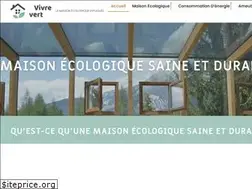 Sites similar to vivre-vert.com