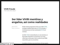 Sites similar to vivrifraud.com
